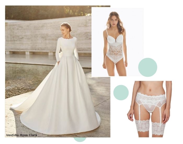 Dime qué vestido llevas y te diré que lencería de novia necesitarás - Blog